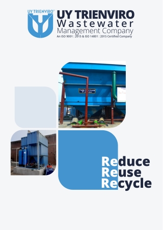 UY Trienviro Equipment -Best Wastewater Treatment Company in India