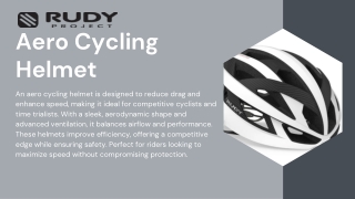aero cycling helmet