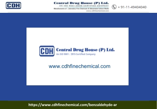 Benzaldehyde AR Manufacturers