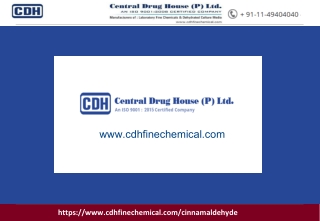Cinnamaldehyde Manufacturers