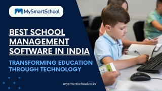Best School Management Software in India