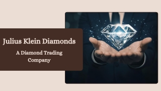 julius klein diamonds