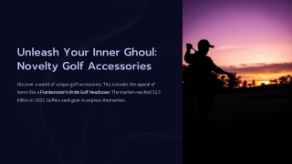 Unleash Your Inner Ghoul Novelty Golf Accessories