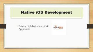 native ios development