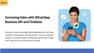 Increasing Sales with WhatsApp Business API and Chatbots: E-Commerce Strategies