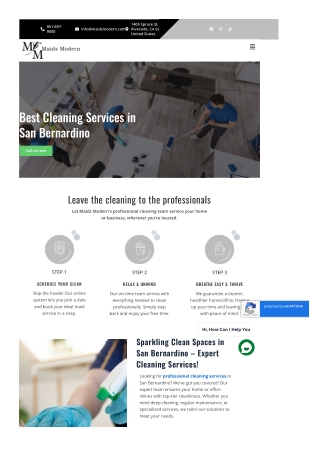 Sparkling Clean Spaces in San Bernardino – Expert Cleaning Services!