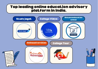 Top leading online education advisory platrform in india