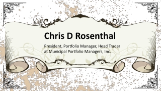 Chris D Rosenthal - A Deal-Making Pro From Novelty, Ohio