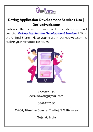 Dating Application Development Services USA