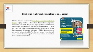 Best study abroad consultants in Jaipur