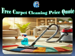 free carpet cleaning price quote