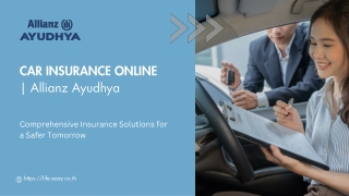 Car Insurance Online | Allianz Ayudhya Thailand