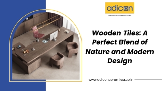 Wooden Tiles A Perfect Blend of Nature and Modern Design