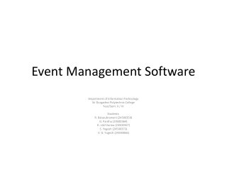 event management software