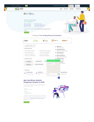WordPress Website Designing Services In Delhi