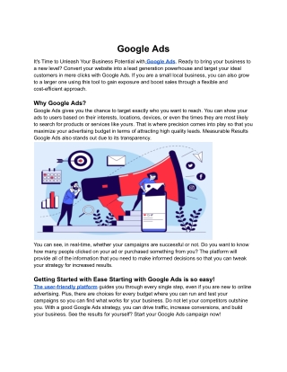 Google Ads