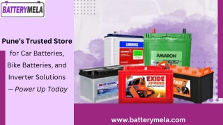 BatteryMela - One Stop for Car & Inverter Batteries: Exide, Amaron, SF Sonic, Li