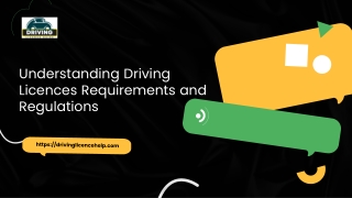 understanding driving licences requirements