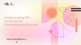 understanding iso certificationa comprehensive
