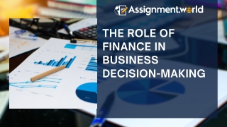 The Role of Finance in Business Decision-Making