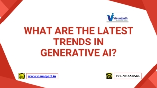 Generative AI Course in Hyderabad | Generative AI Courses Online