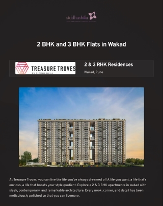 Premium 2 BHK and 3 BHK Flats in Wakad | Siddhashila Groups | Wakad, Pune