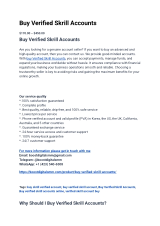 buy verified skrill accounts