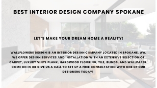 Best Interior Design Company Spokane