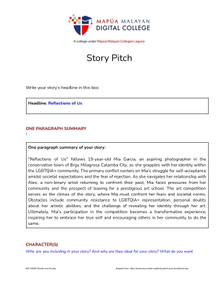 story pitch