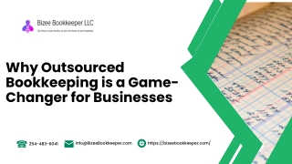 Why Outsourced Bookkeeping is a Game-Changer for Businesses