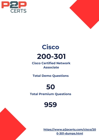 Boost Your Career by Passing the 200-301 Exam – Guaranteed by P2PCerts!