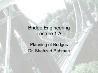 bridge engineering lecture 1 a