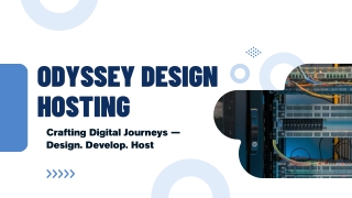 Odyssey Design Hosting Slide