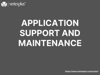 Maximize Efficiency with Reliable Application Maintenance and Support