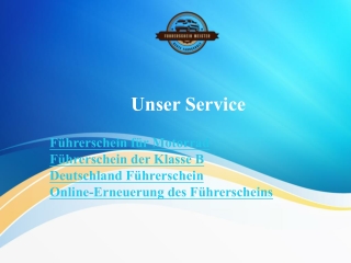 unser service