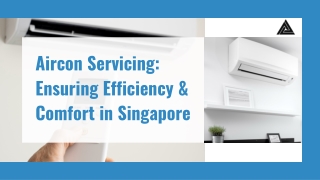 Expert Aircon Servicing in Singapore for Efficient Cooling