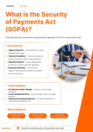 Security of Payments Act NSW Key Updates & What You Need to Know