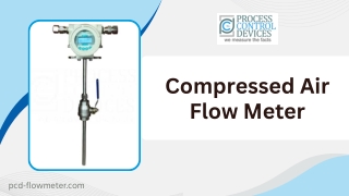 compressed air flow meter