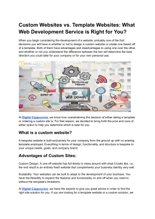 Custom vs. Template Websites_ Which Website Development Service is Right for You_