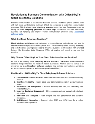 Revolutionize Business Communication with Office24by7s Cloud Telephony Solutions.docx  Google Docs