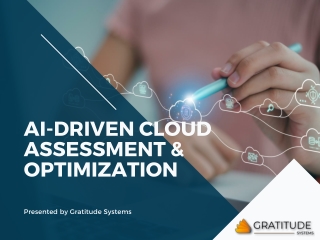 ai driven cloud assessment optimization