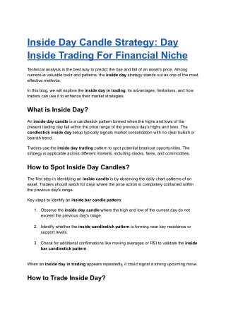 Inside Day Trading Strategy_ A Powerful Tool for Traders