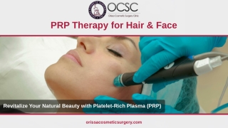 PRP Therapy for Hair & Face
