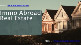 Immo Abroad Real Estate