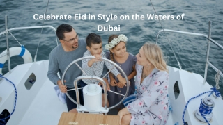 Eid Yacht Party Fun for Kids & Families