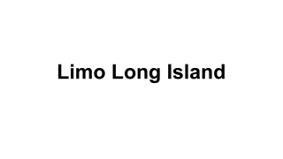 limo long island