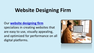 Website Designing Firm