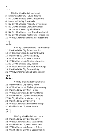NV CITY keywords