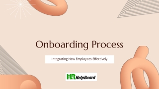 onboarding process