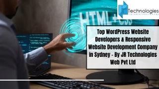 Top WordPress Website Developers & Responsive Website Development Company in Sydney - By JR Technologies Web Pvt Ltd